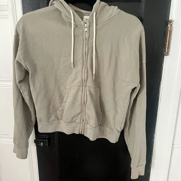 Mate the Label Organic Terry Zip Up Hoodie - Picture 2 of 3